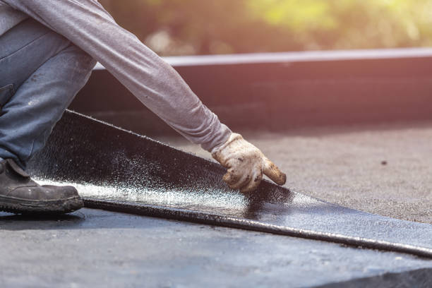 Professional Waterproofing technician working in Island Heights, NJ